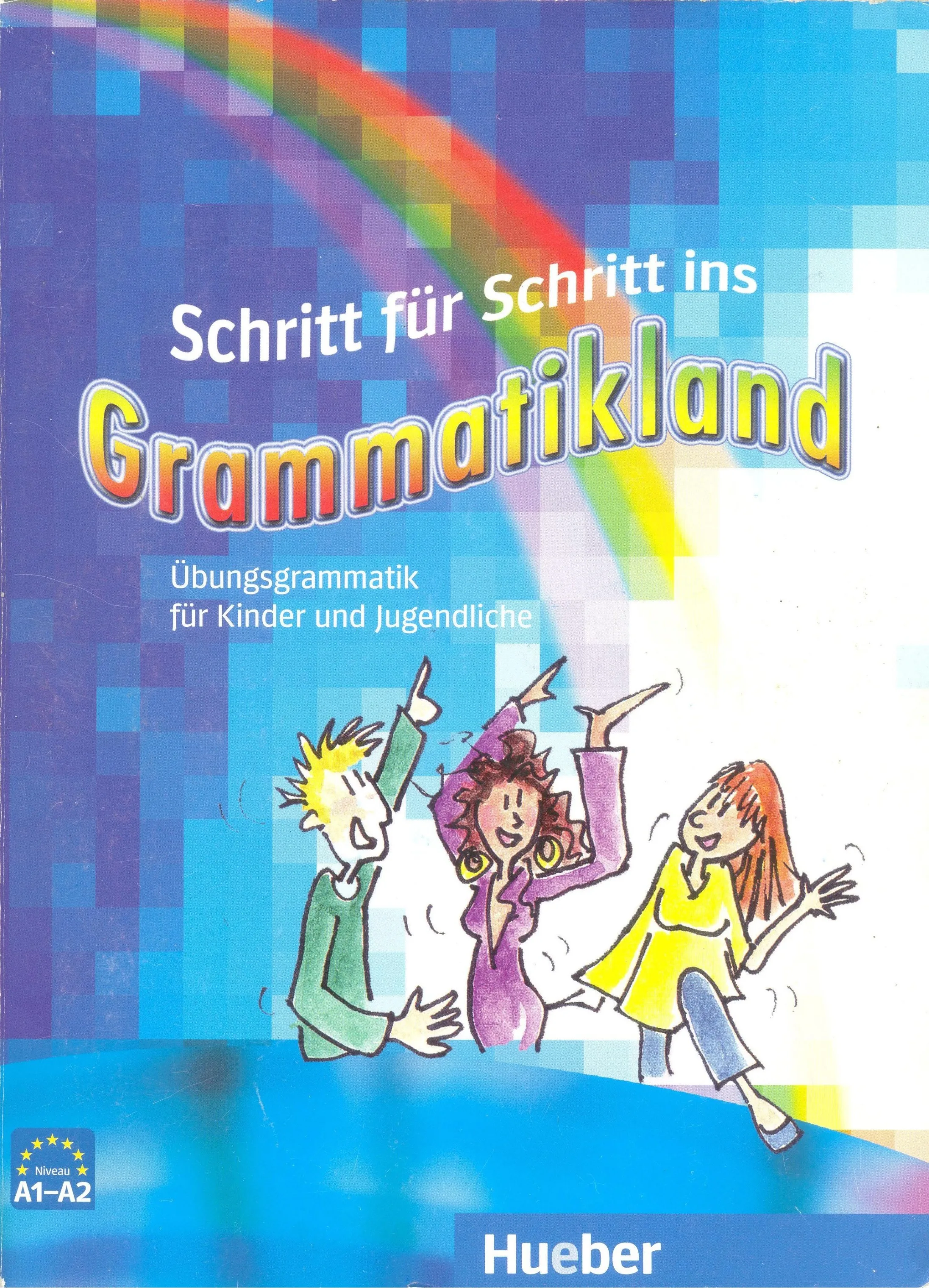 جلد کتاب Schritt für Schritt ins Grammatikland A1-A2