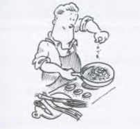 Präsens: Otto kocht gern (فعل بدون Vokalwechsel)