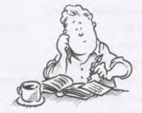 Partizip II: Max schreibt ein Gedicht (schreiben → geschrieben)