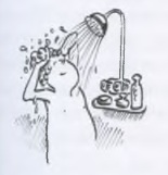 Plusquamperfekt: اتو داشت دوش میگرفت (Als ich kam, hatte Otto gerade geduscht)