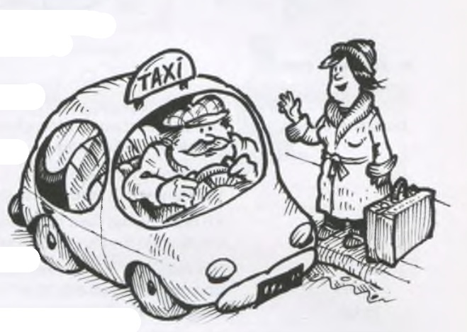 تاکسی (Oma fährt mit dem Taxi)