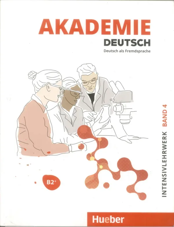 جلد کتاب Akademie Deutsch B2 plus