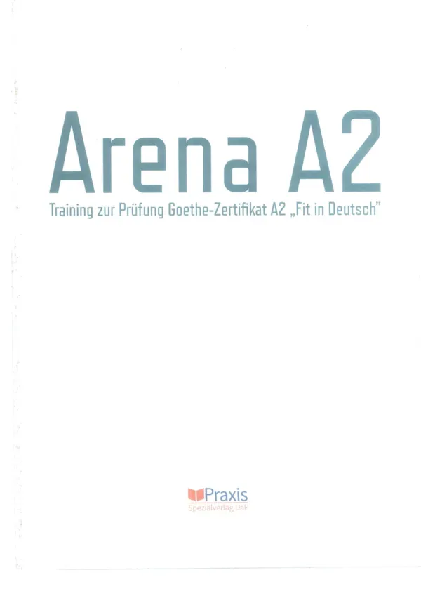 جلد کتاب Arena A2 - Testbuch