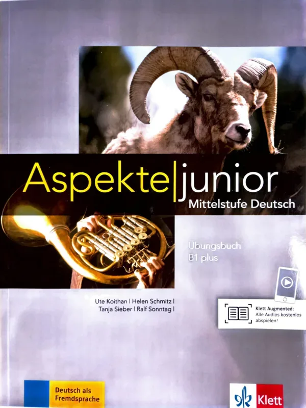 جلد کتاب Aspekte junior B1 plus Übungsbuch
