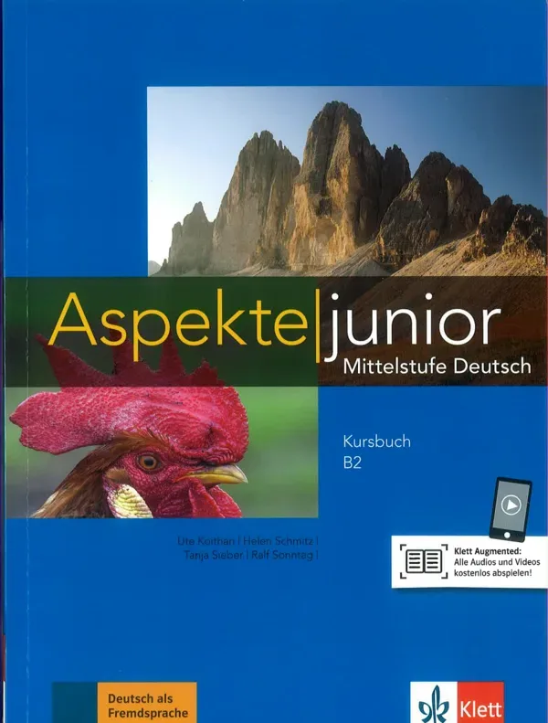 جلد کتاب Aspekte junior B2