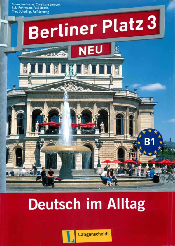 جلد کتاب Berliner Platz 3 NEU B1