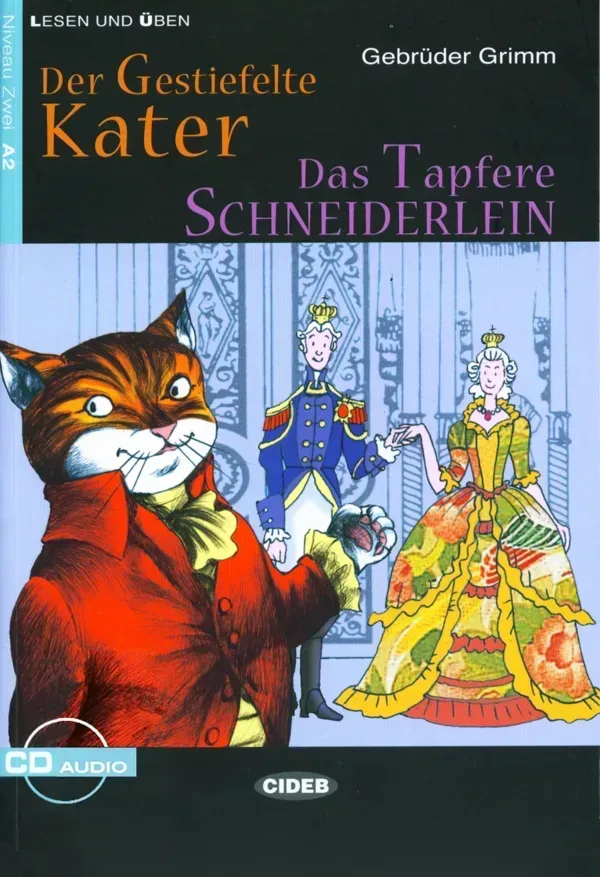 جلد کتاب Der Gestiefelte Kater Das tapfere Schneiderlein A2