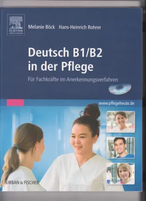 جلد کتاب Deutsch B1 B2 in der Pflege