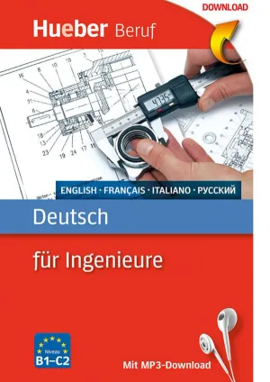 جلد کتاب Deutsch für Ingenieure B1-C2