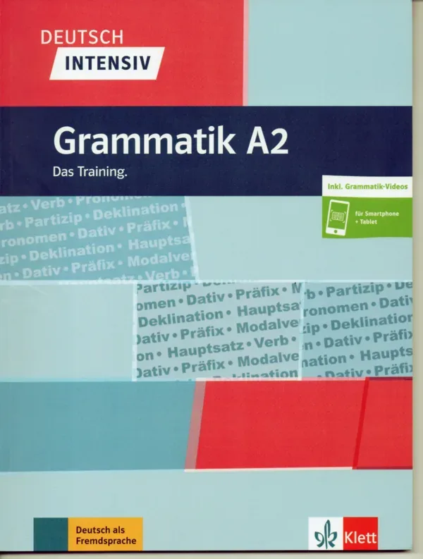 جلد کتاب Deutsch intensiv - Grammatik A2