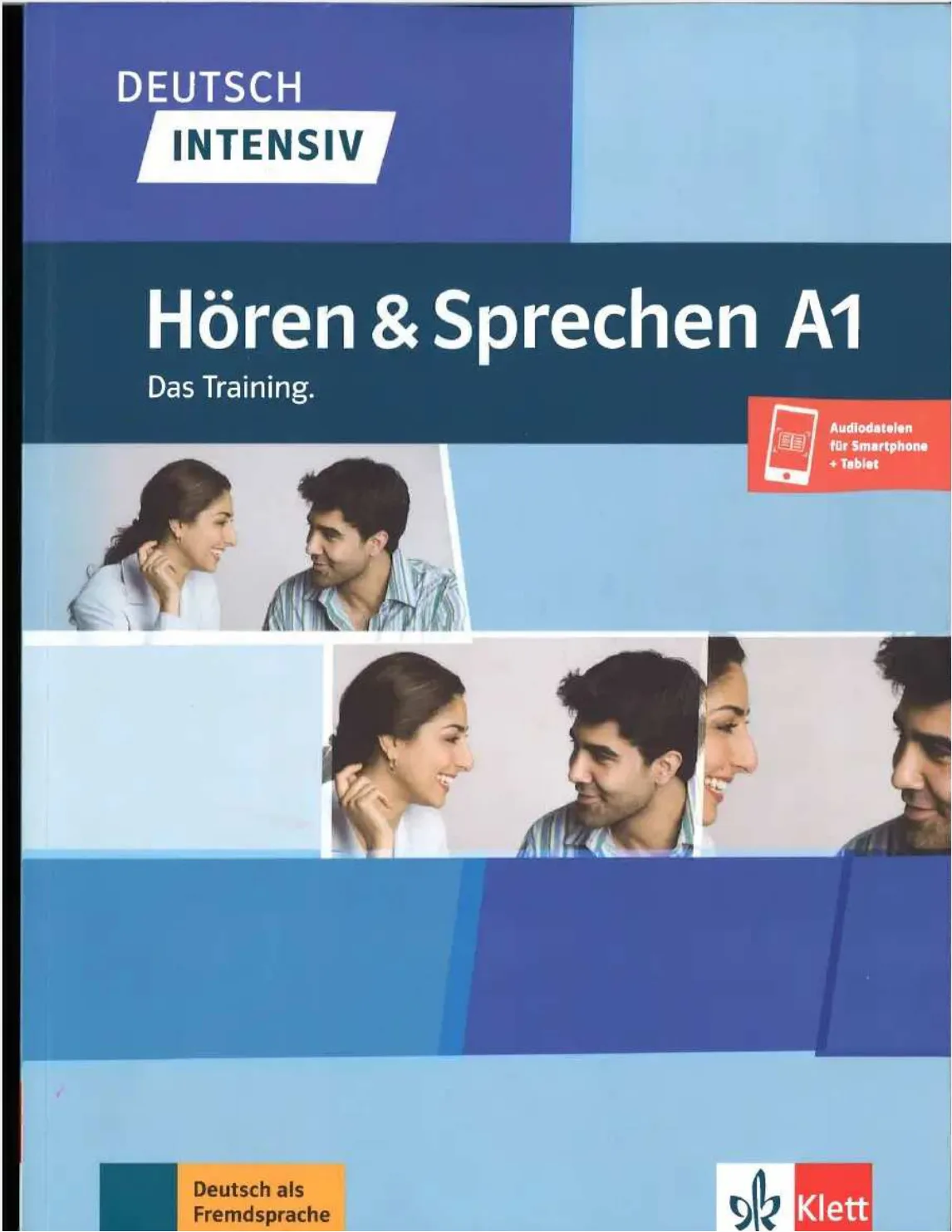 جلد کتاب Deutsch intensiv - Hören und Sprechen A1