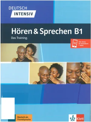جلد کتاب Deutsch intensiv - Hören und Sprechen B1