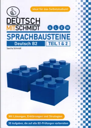 جلد کتاب Deutsch mit Schmidt - Sprachbausteine B2