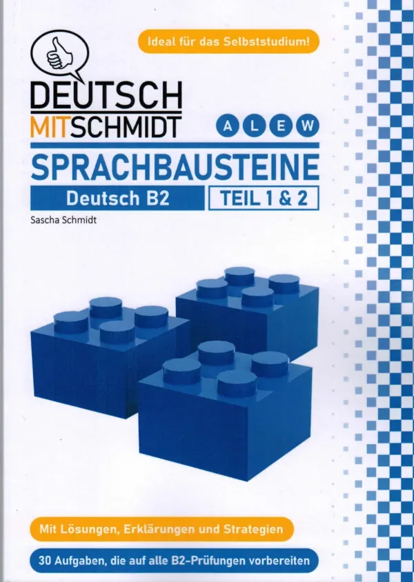جلد کتاب Deutsch mit Schmidt - Sprachbausteine B2
