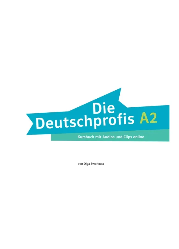 جلد کتاب Die Deutschprofis A2