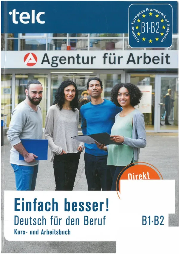 جلد کتاب Einfach besser Deutsch für den Beruf B1-B2
