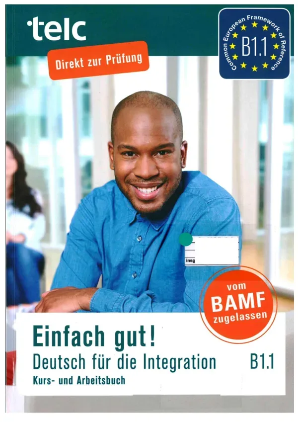 جلد کتاب Einfach gut Deutsch für die Integration B1 1