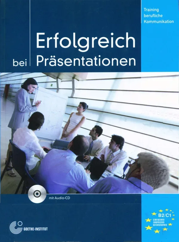 جلد کتاب Erfolgreich bei Präsentationen B2-C1