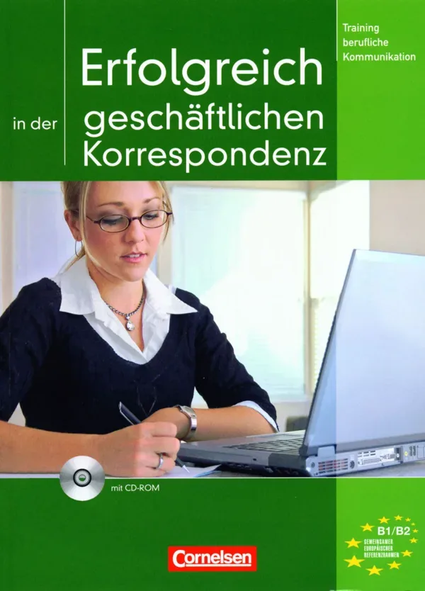 جلد کتاب Erfolgreich in der geschäftlichen Korrespondenz B1-B2