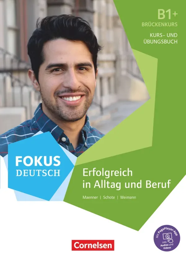 جلد کتاب Fokus Deutsch Brückenkurs B1 plus - Erfolgreich in Alltag und Beruf