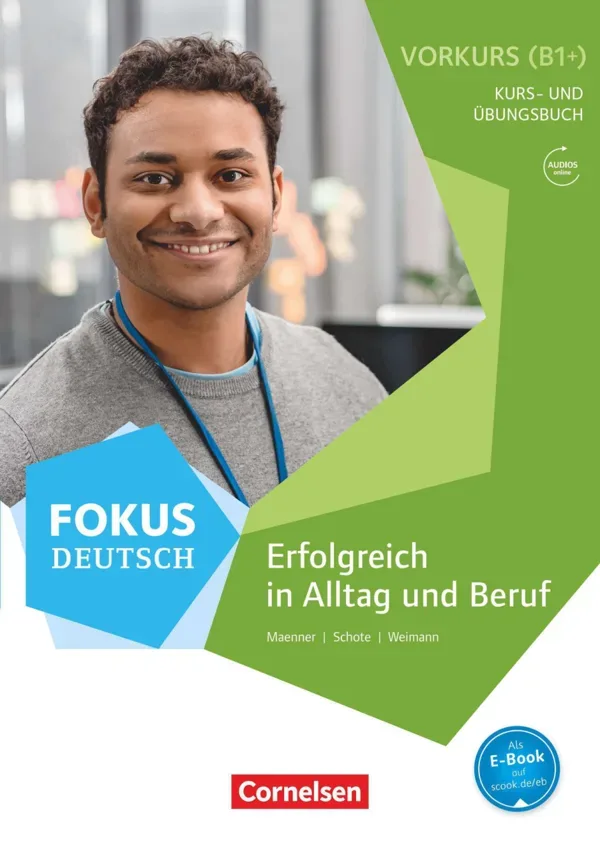جلد کتاب Fokus Deutsch Vorkurs B1 plus