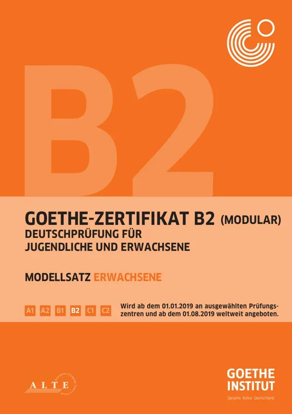 جلد کتاب Goethe-Zertifikat B2 - Modellsatz Erwachsene