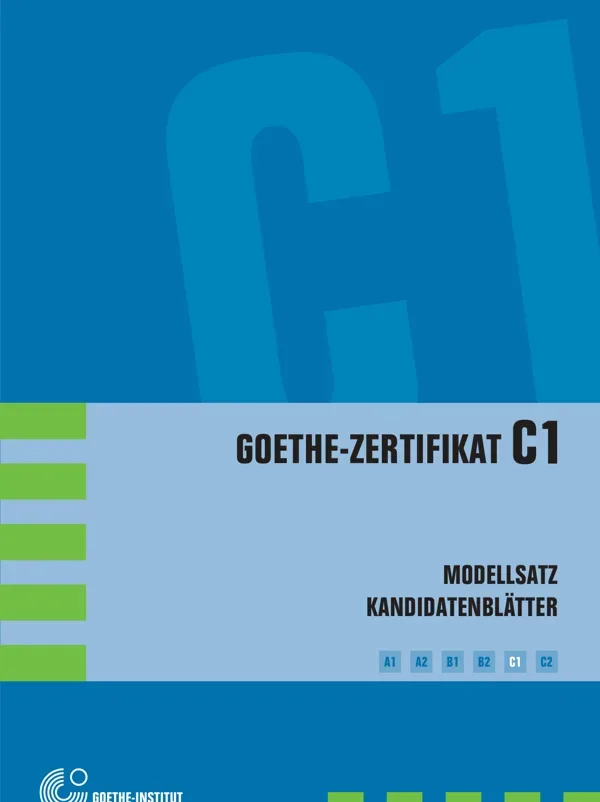 جلد کتاب Goethe-Zertifikat C1 - Modellsatz