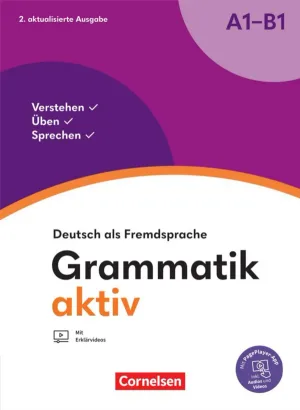 جلد کتاب Grammatik aktiv A1-B1 2 aktualisierte Ausgabe