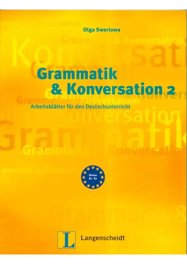 جلد کتاب Grammatik und Konversation 2