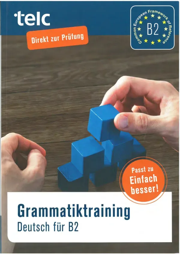 جلد کتاب Grammatiktraining Deutsch für B2 telc