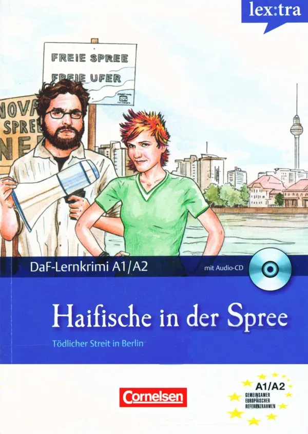 جلد کتاب Haifische in der Spree A1-A2