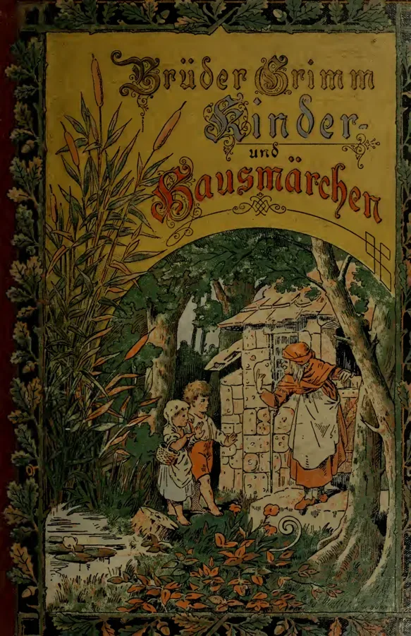 جلد کتاب Kinder und Hausmärchen Brüder Grimm