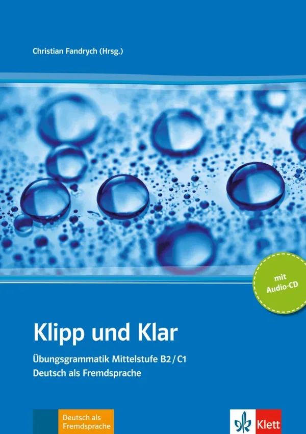 جلد کتاب Klipp und Klar - Übungsgrammatik Mittelstufe B2 C1