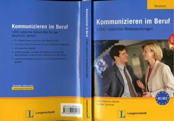 جلد کتاب Kommunizieren im Beruf B1-B2