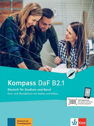 جلد کتاب Kompass DaF B2 1