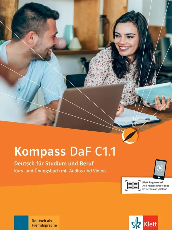 جلد کتاب Kompass DaF C1 1