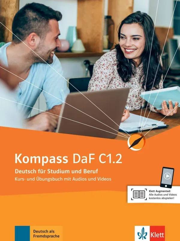جلد کتاب Kompass DaF C1 2
