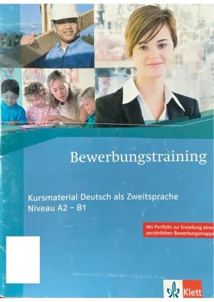 جلد کتاب Bewerbungstraining - Kursmaterial Deutsch als Zweitsprache A2-B1