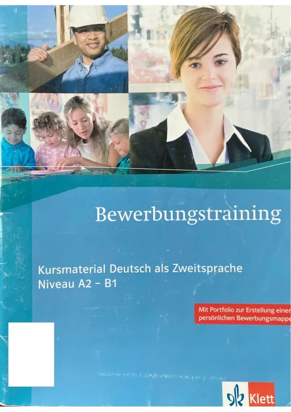 جلد کتاب Bewerbungstraining - Kursmaterial Deutsch als Zweitsprache A2-B1