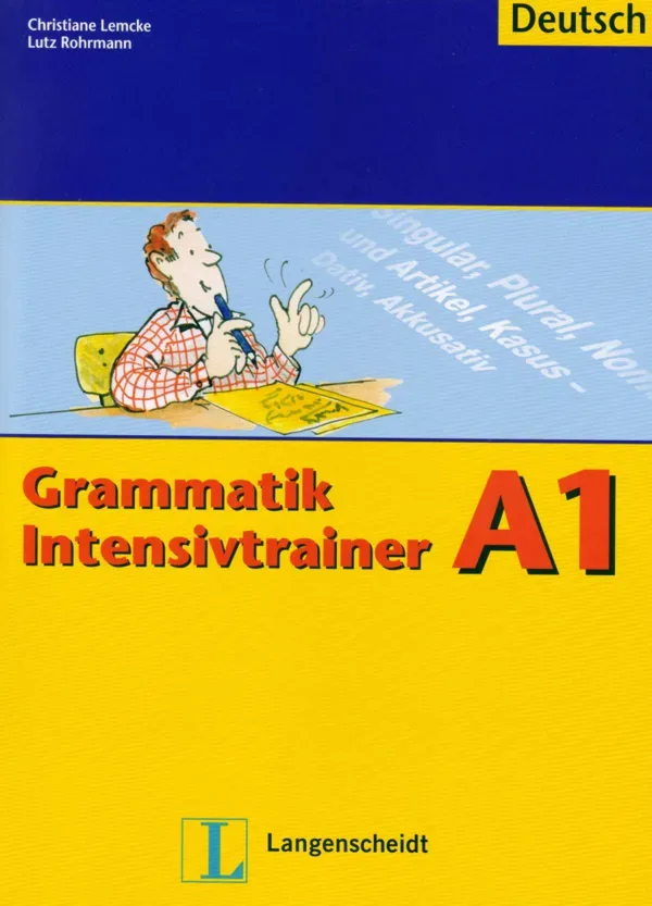 جلد کتاب Langenscheidt Grammatik Intensivtrainer A1