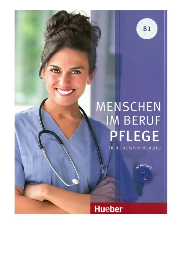 جلد کتاب Menschen im Beruf - Pflege B1