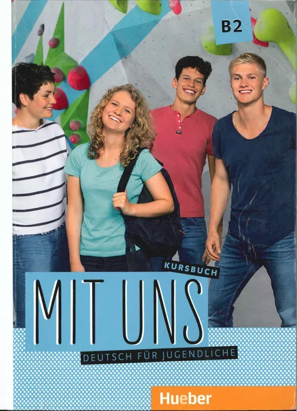 جلد کتاب Mit uns B2 - Deutsch für Jugendliche