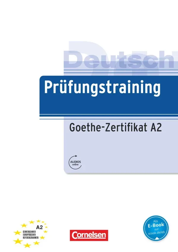 جلد کتاب Prüfungstraining Goethe-Zertifikat A2
