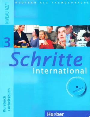 جلد کتاب Schritte International 3 (A2.1) – چاپ قدیم