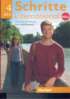 جلد کتاب Schritte International 4 Neu (A2.2)