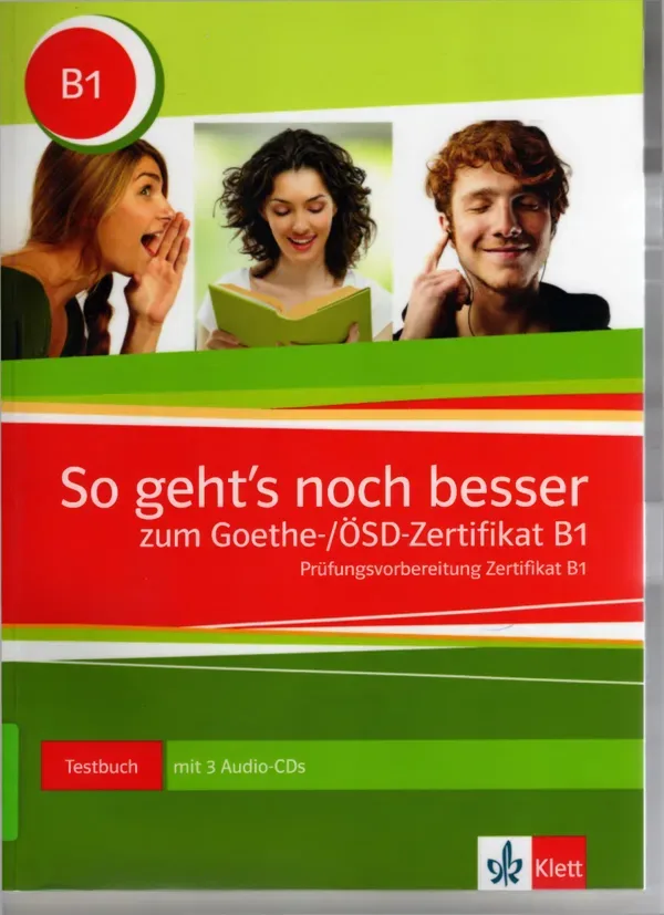 جلد کتاب So gehts noch besser zum Goethe- ÖSD-Zertifikat B1