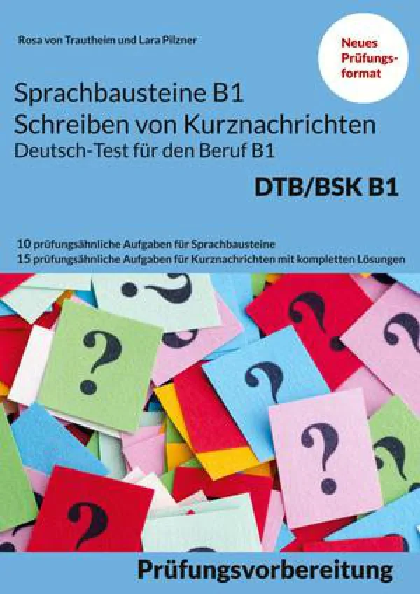 جلد کتاب Sprachbausteine B1 Schreiben von Kurznachrichten - Deutsch-Test für den Beruf