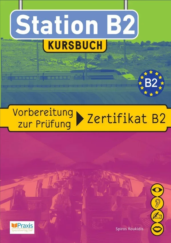 جلد کتاب Station B2 - Vorbereitung zum Zertifikat B2