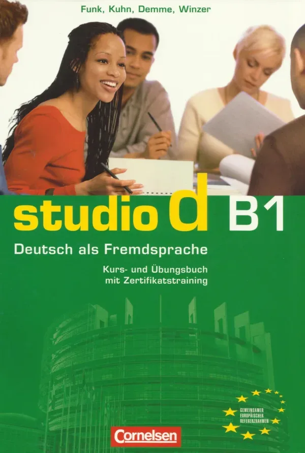 جلد کتاب Studio d B1