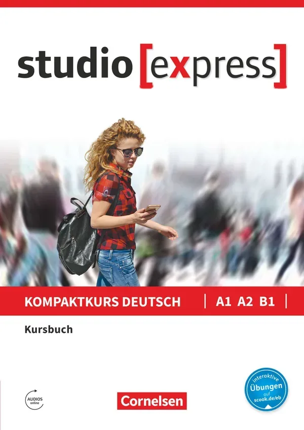جلد کتاب studio express A1–B1